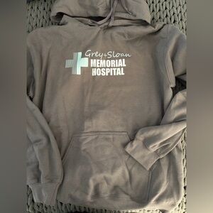 Grey+Sloan Memorial Hospital Hoodie - Brown